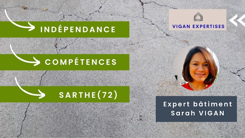 Sarah VIGAN - Expert Bâtiment Sarthe